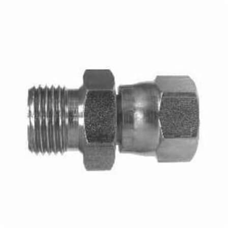 Straight Swivel, 71620 X 1419 Nominal, Female JIC X MBSPP, Steel